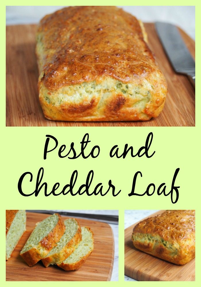 Pesto and Cheddar Loaf - The Annoyed Thyroid 