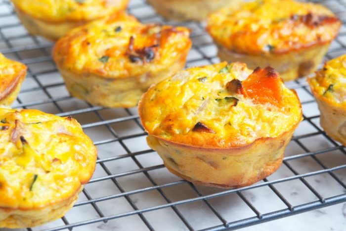 Pumpkin Sage and Feta Mini Frittatas 2