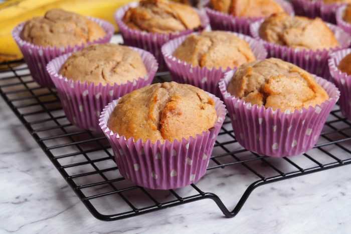 Banana and Cinnamon Muffins 3