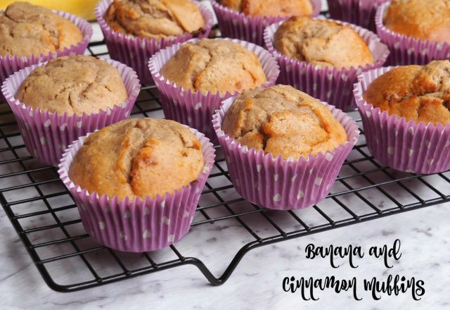 Banana and Cinnamon Muffins