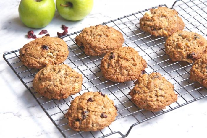 Cranberry and Apple Breakfast Cookies 3