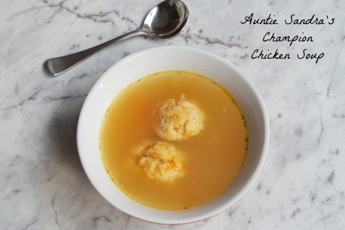 Auntie Sandra's Champion Chicken Soup