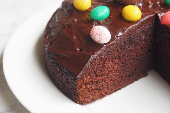 Naughty Chocolate Fudge Cake