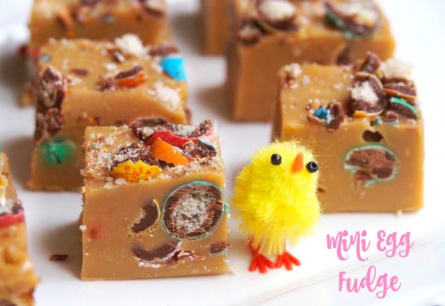 Mini Egg Fudge