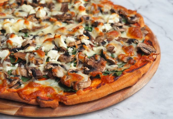 Mushroom Lovers' Pizza