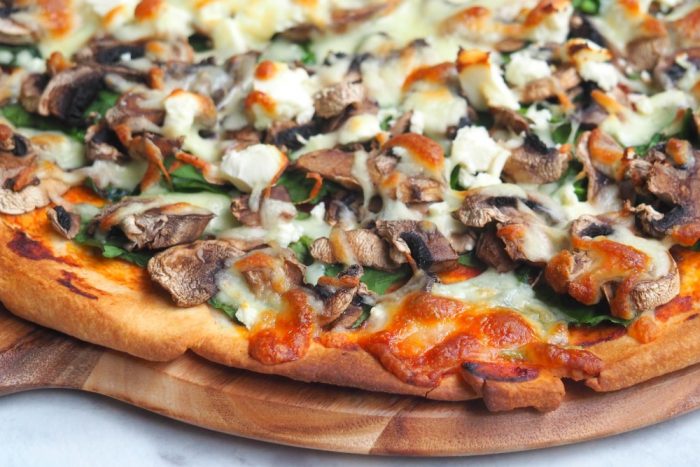 Mushroom Lovers' Pizza