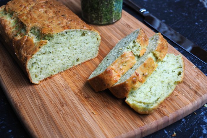 Cheddar Pesto Loaf 4