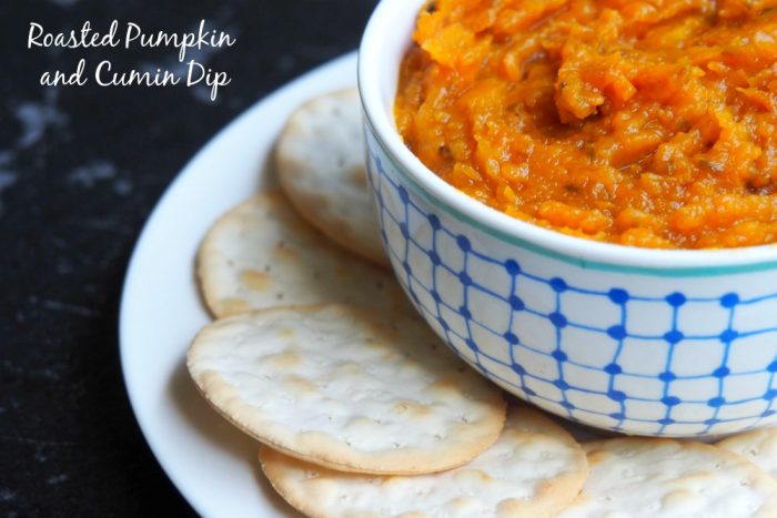 Roasted pumpkin and cumin dip