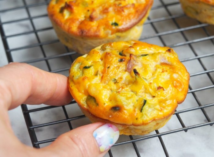 Pumpkin Sage and Feta Mini Frittatas 3