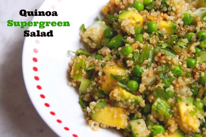 Quinoa Supergreen Salad