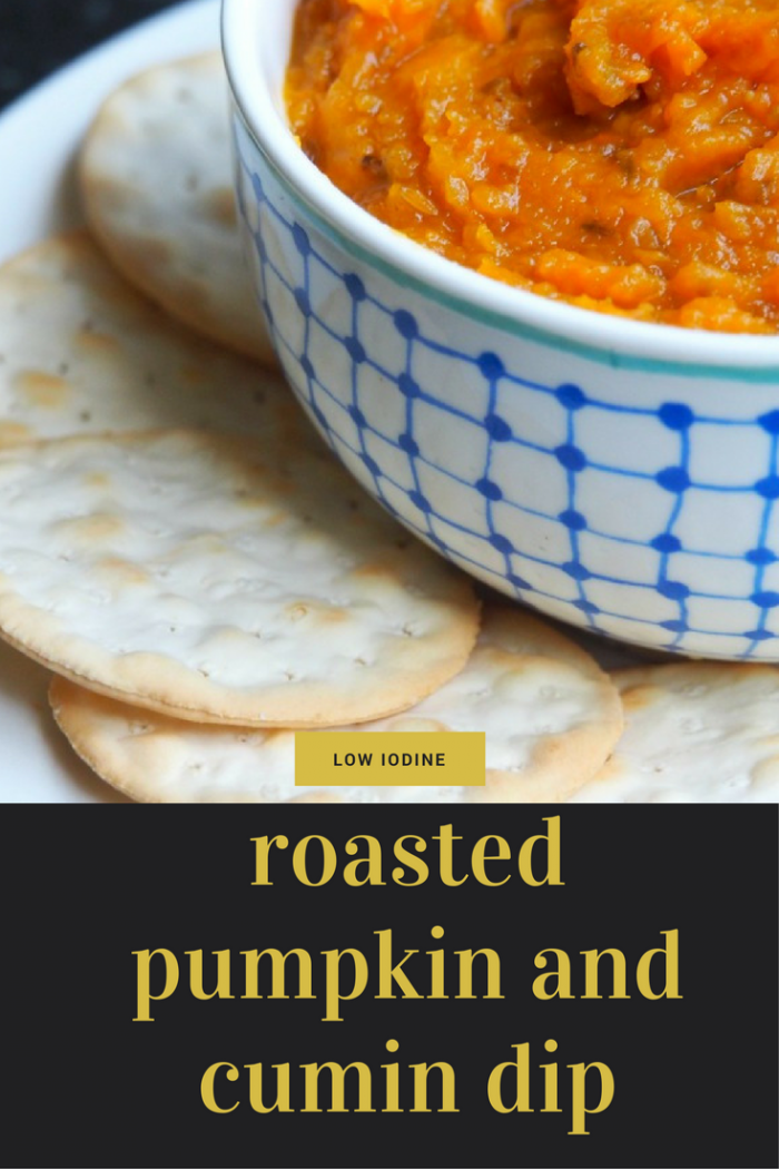 roasted pumpkin and cumi n dip - The Annoyed Thyroid