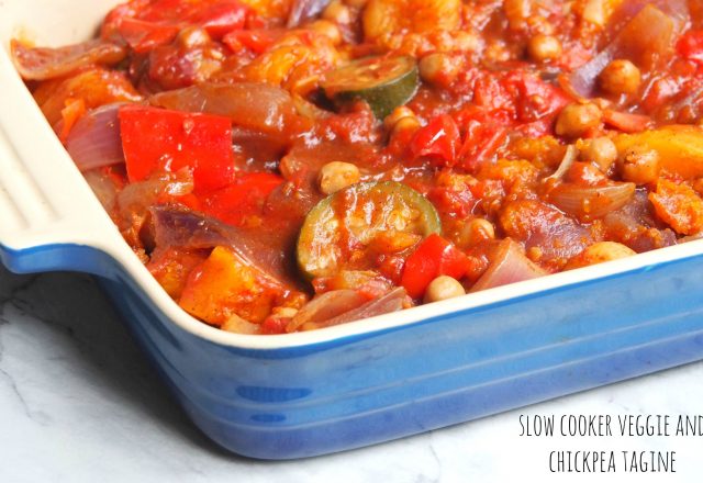 Meatless Monday – Slow Cooker Veggie and Chickpea Tagine