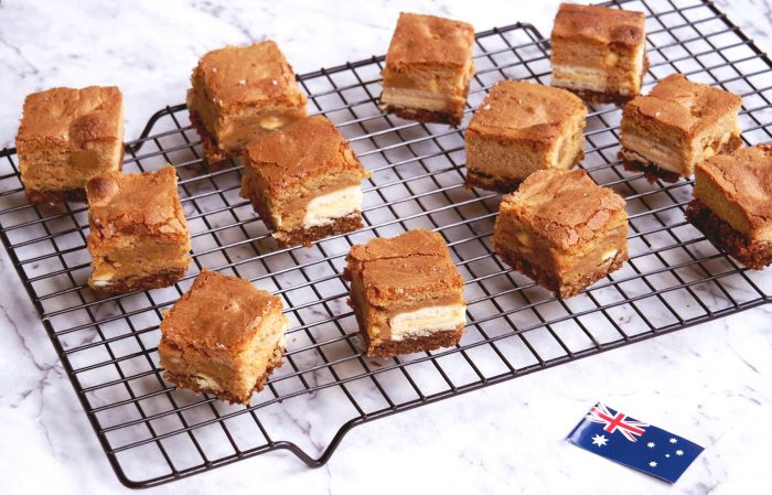 Ultimate Australian Anzac Blondies