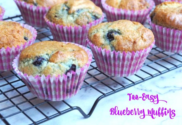 Donna Hay’s Too-Easy Blueberry Muffins