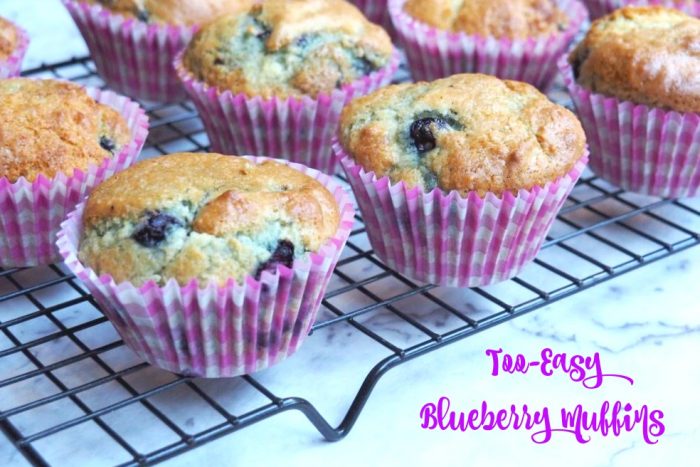 Donna Hay's Too Easy Blueberry Muffins