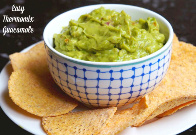 Easy Thermomix Guacamole