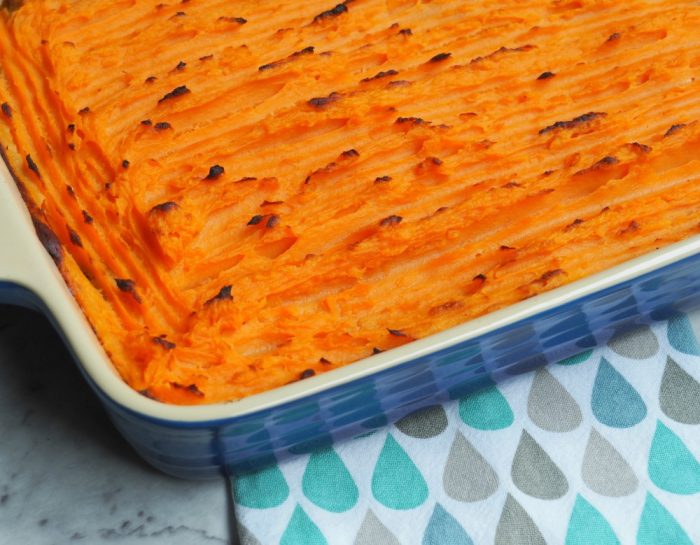 Sweet potato shepherd's pie