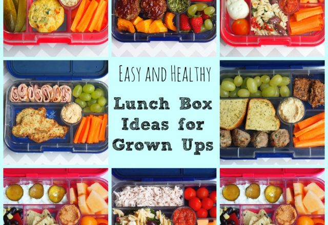 Easy and Healthy Lunch Box Ideas for Grown Ups