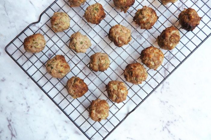 Baked Meatballs