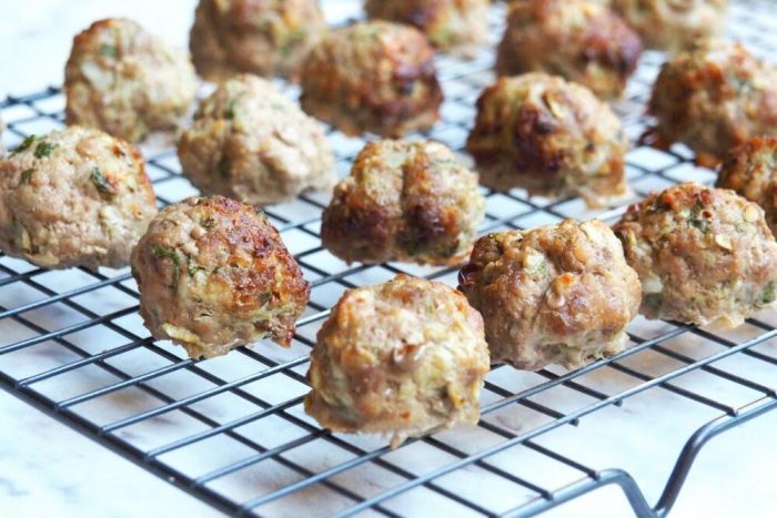 Baked Meatballs