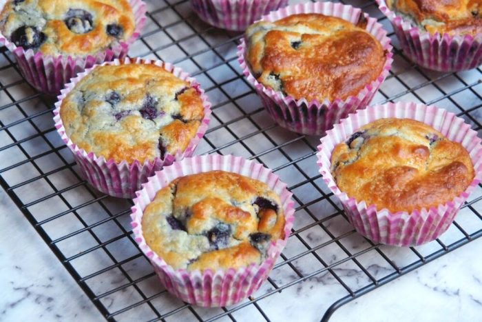 Nigella's Blueberry Muffins