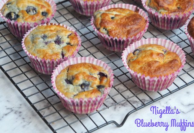 Nigella’s Blueberry Muffins