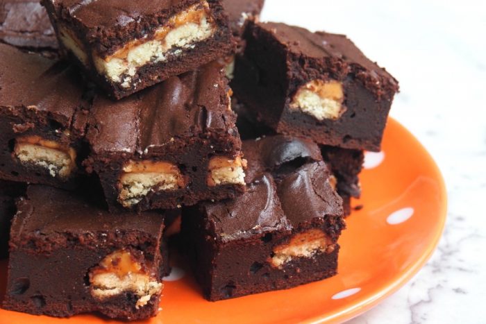 Twix Brownies