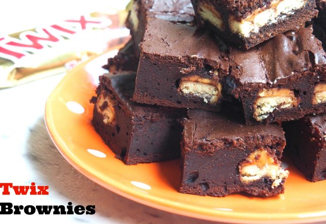 Thermomix Twix Brownies