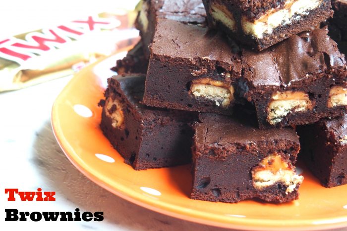 Twix Brownies