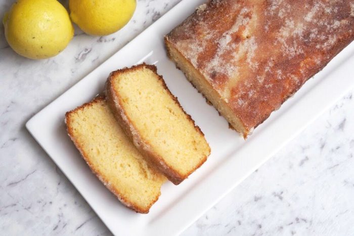 Lemon and Lime Loaf with Crunchy Topping