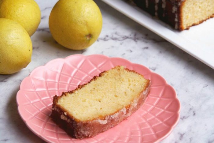 Lemon and Lime Loaf with Crunchy Topping