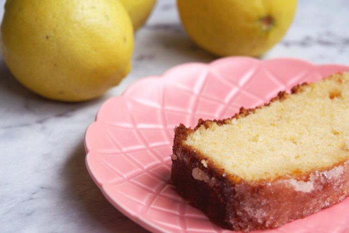 Lemon and Lime Loaf with Crunchy Topping