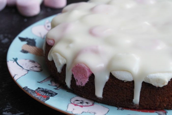 Orange Marshmallow Cake