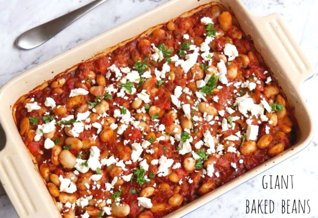 Meatless Monday – Giant Baked Beans