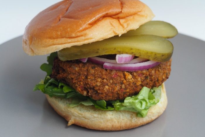 Karma vegan burgers