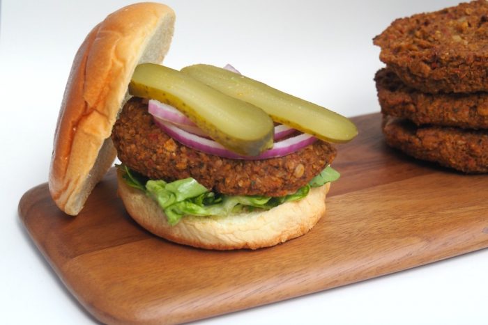 Karma vegan burgers