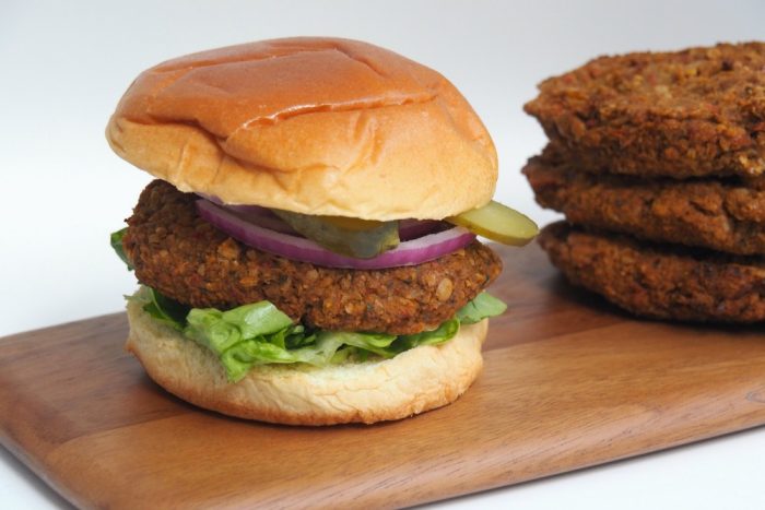 Karma vegan burgers