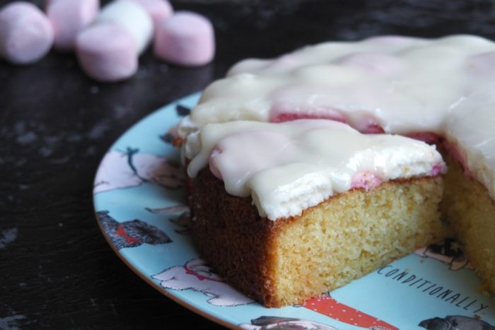 Orange Marshmallow Cake