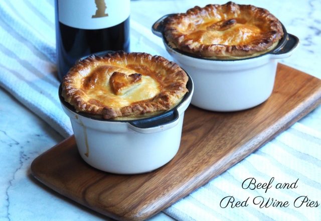 Beef and Red Wine Pies