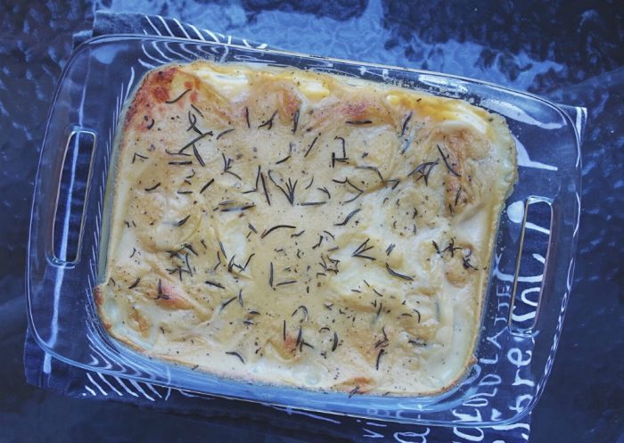 Vegan potato bake 5