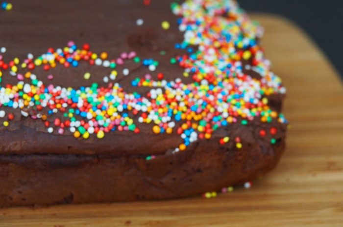 10 on 10 August chocolate cake
