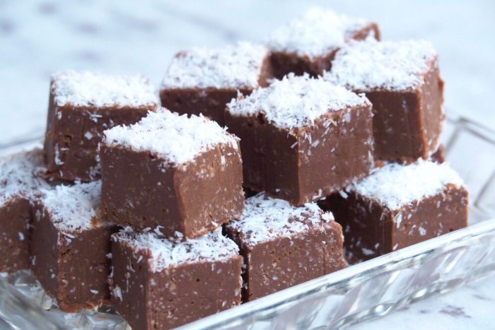 Jane's Chocolate and Coconut Fudge 2