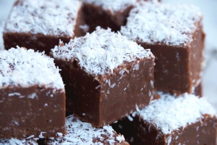 Jane's Chocolate and Coconut Fudge 3