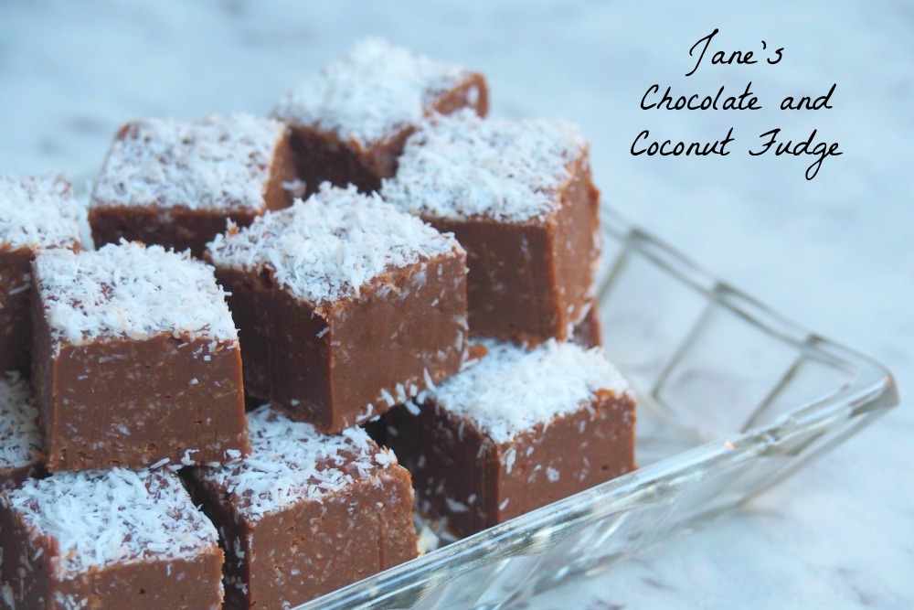 Jane's Chocolate and Coconut Fudge