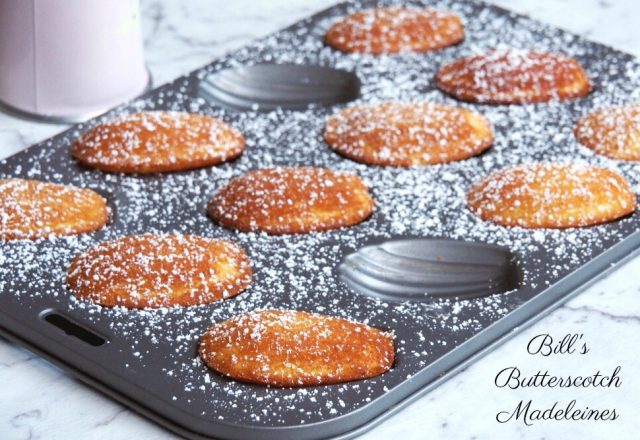 Bill’s Butterscotch Madeleines