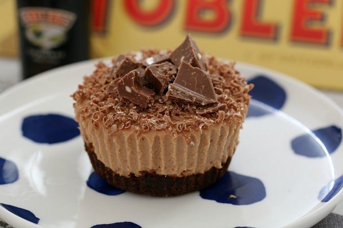 Mini Boozy Chocolate Cheesecakes 2