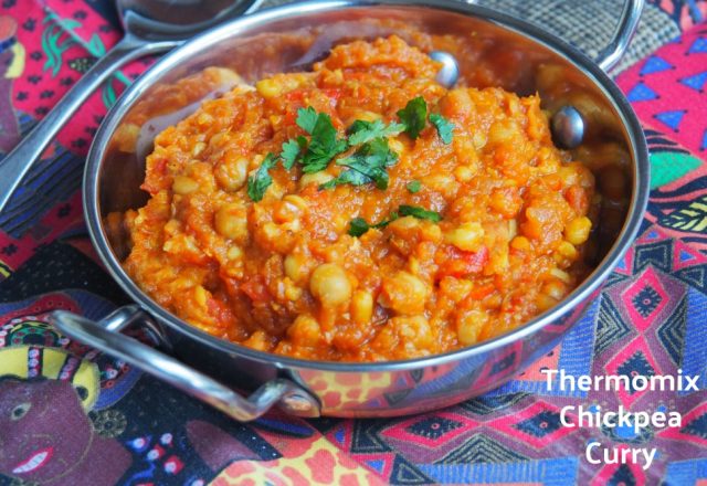 Thermomix Chickpea Curry