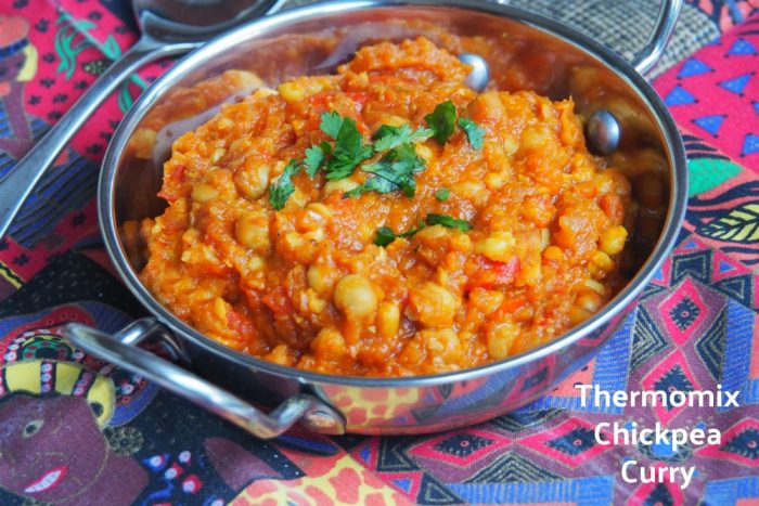 Thermomix Chickpea Curry