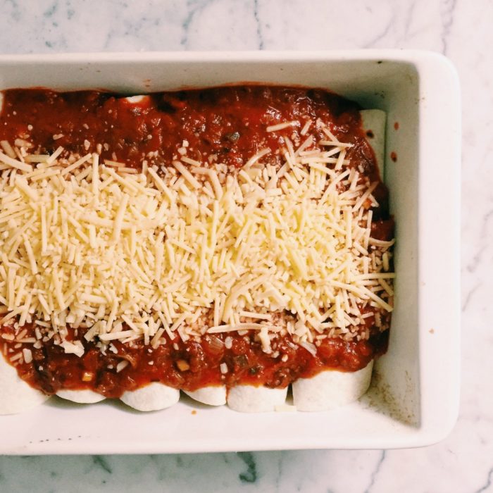 Vegetarian Enchiladas 2