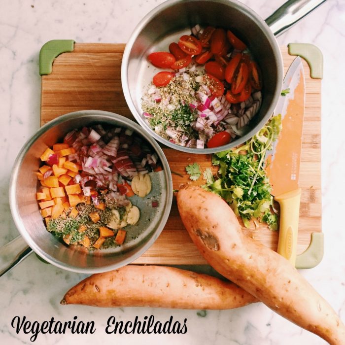Vegetarian Enchiladas 1